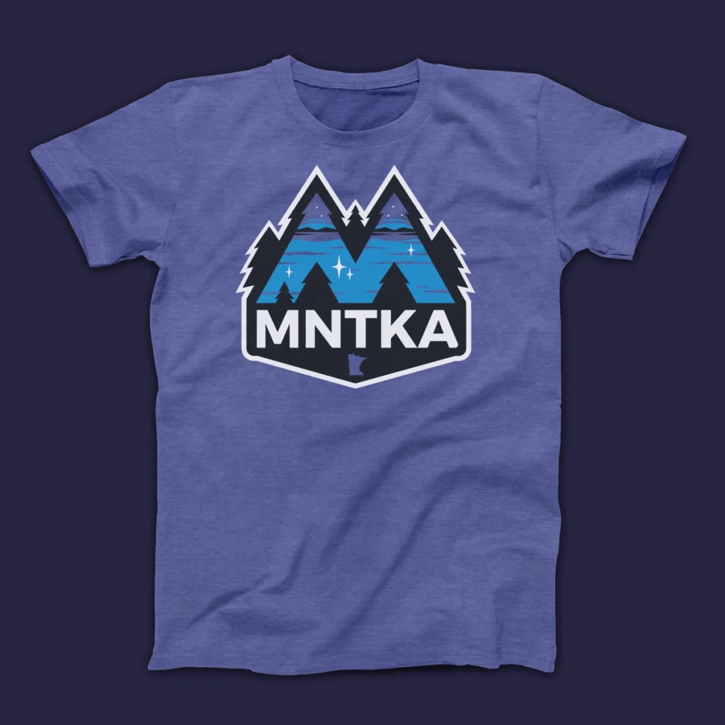 Minnetonka T-Shirt Hidden Lake Nightfall