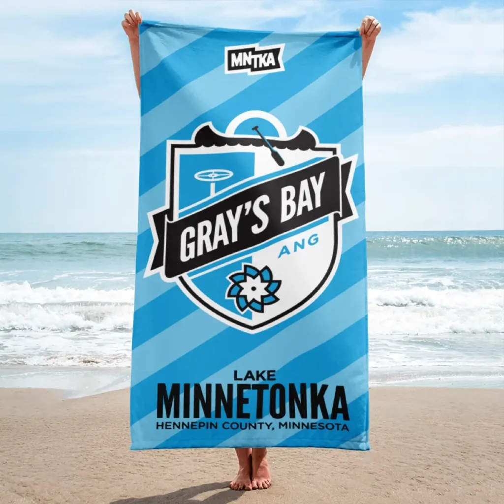 Gray's Bay Towel - Lake Minnetonka