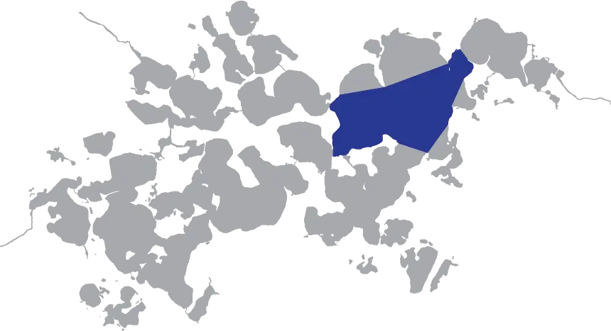 North Lower Lake Map