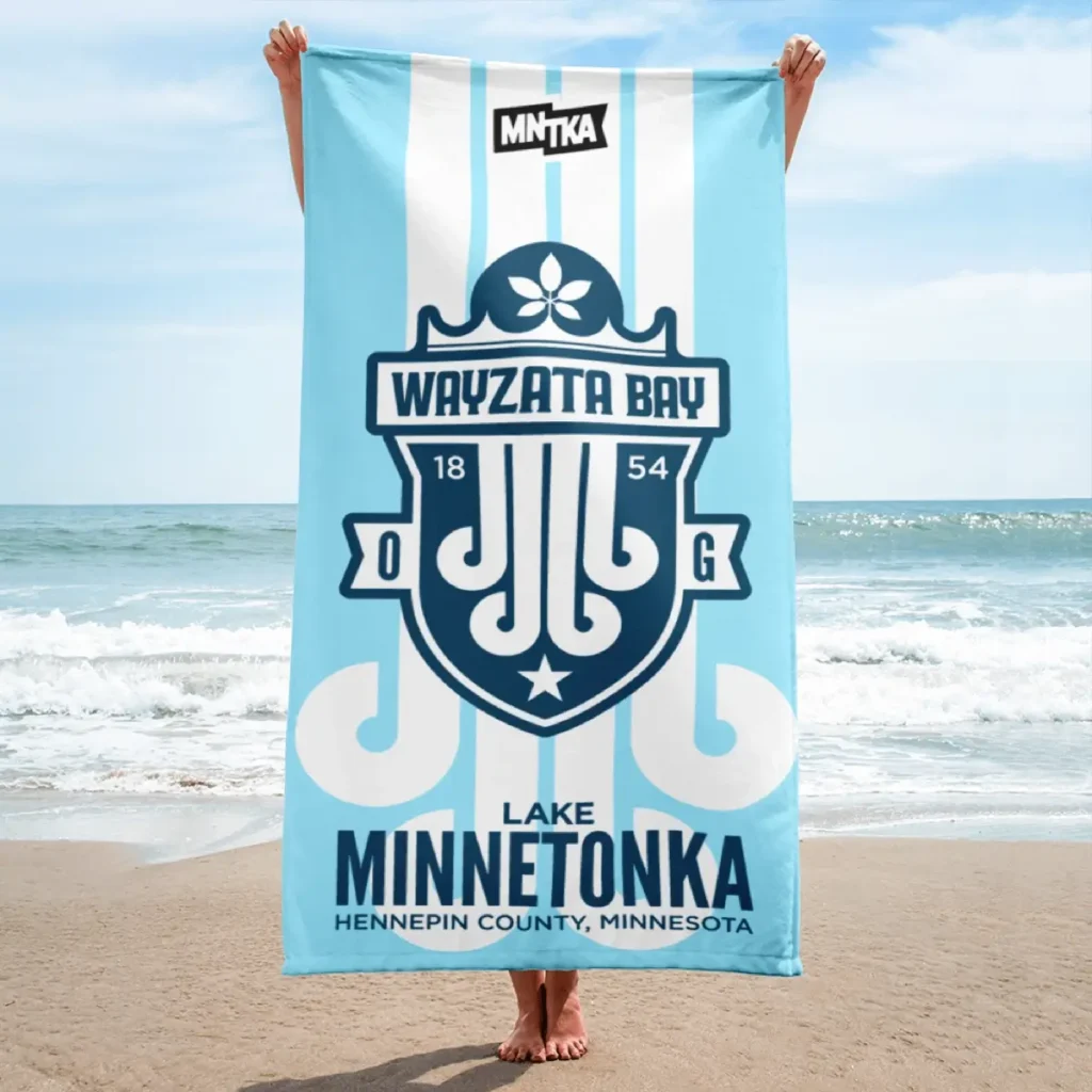 Wayzata Bay Towel - Lake Minnetonka